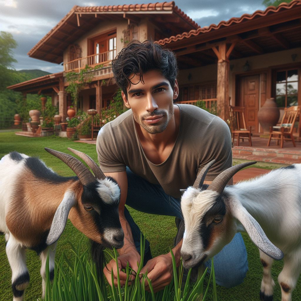 Jardineros de 4 patas alegran a la comunidad en Chile