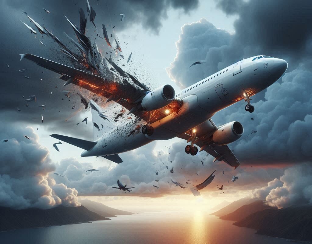 Hilo curado causa accidente en avión en Chile
